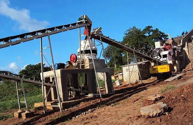 70-180t/h Cone Crusher for Crushing Pebbles in India