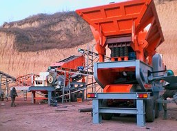 80T/H-100T/H Calcium Mobile Crushing Plant in Tanzania