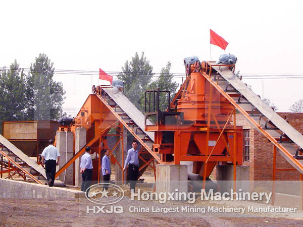 sand production line