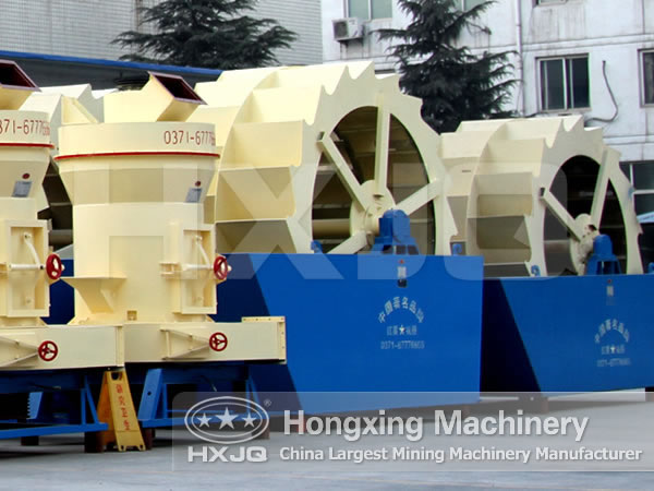 sand washing machine