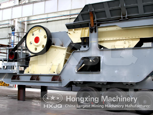 mobile stone crusher